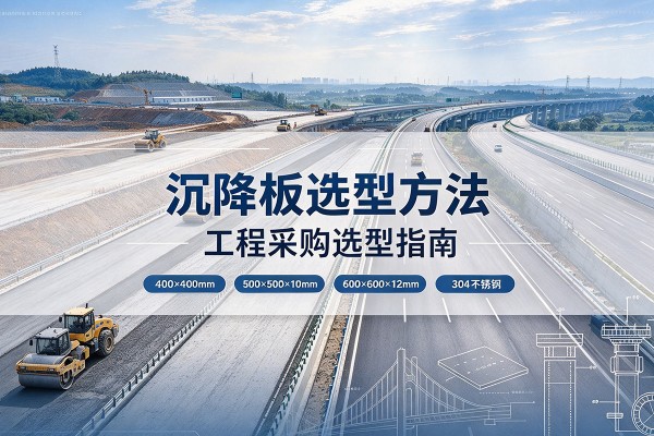 息县沉降板选择方法