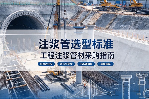息县注浆管选型标准