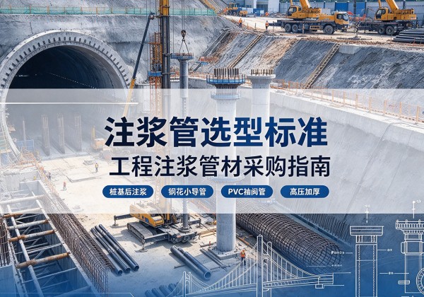 息县注浆管选型标准